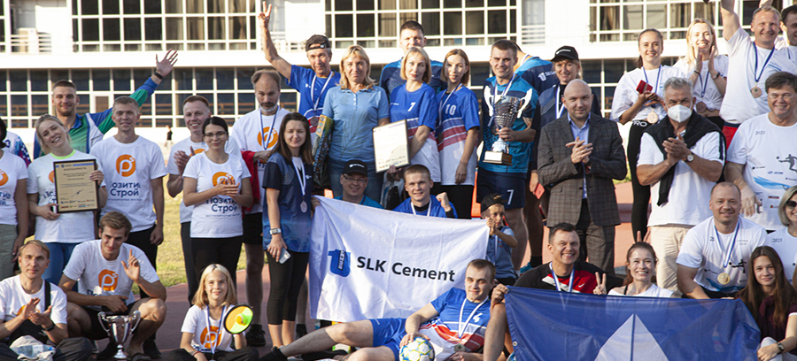 Команда SLK Cement – на спортивном пьедестале почета